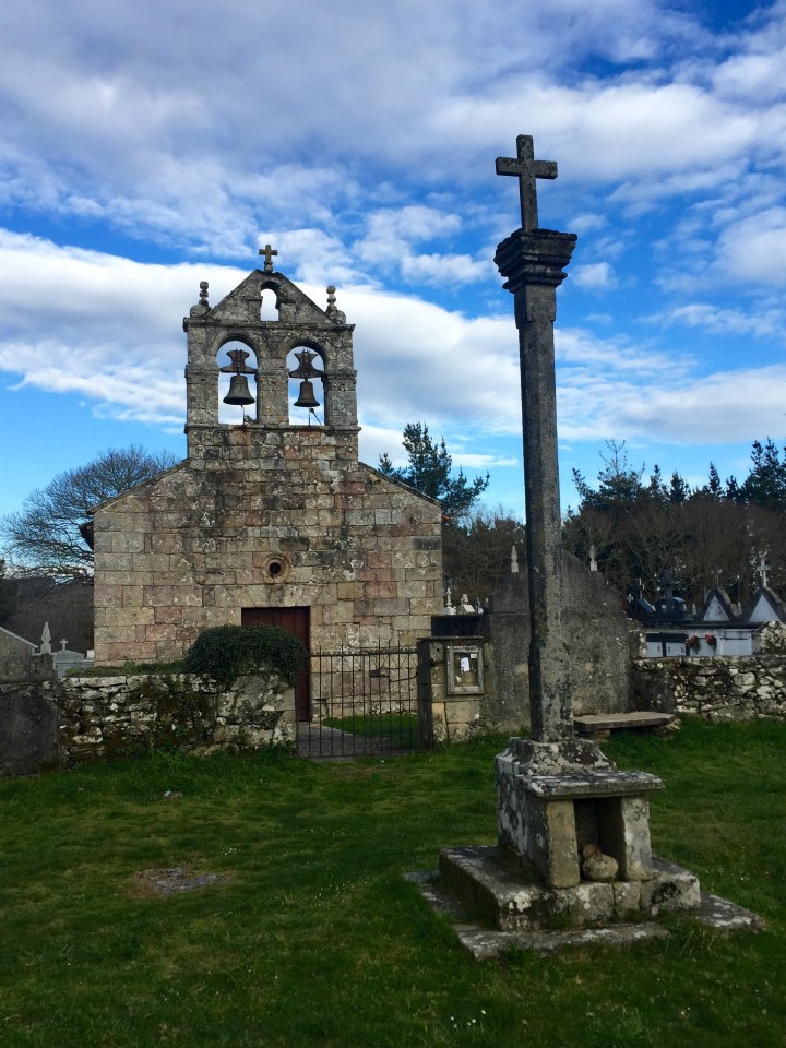 A small church a few kilometres before Palas de Rei.