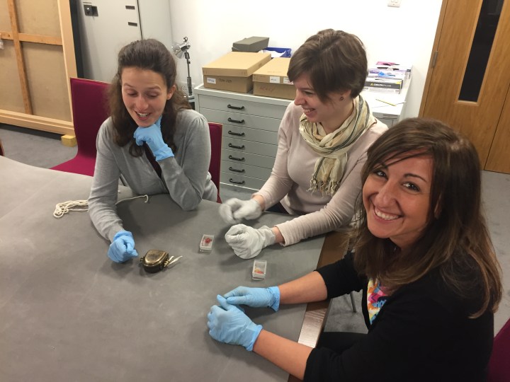 Handling Buddhist and Islamic magical objects