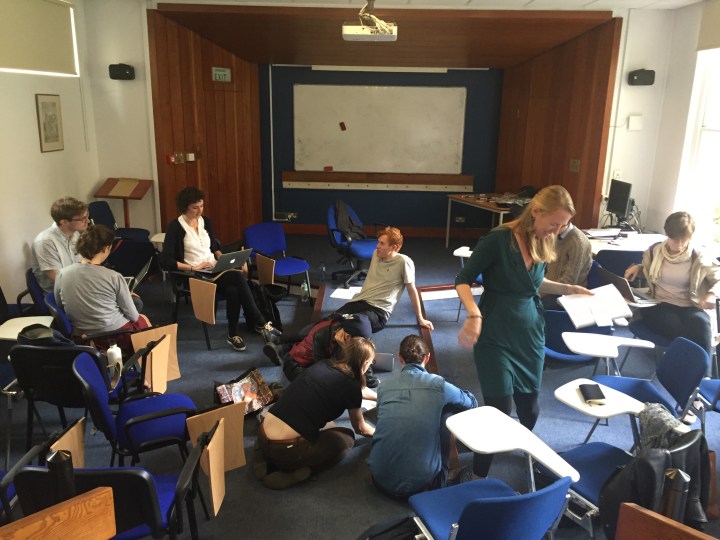 Talking Religion preparing gallery talks