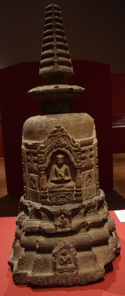 Model Stupa - Ashmolean - Stefanie Lenk